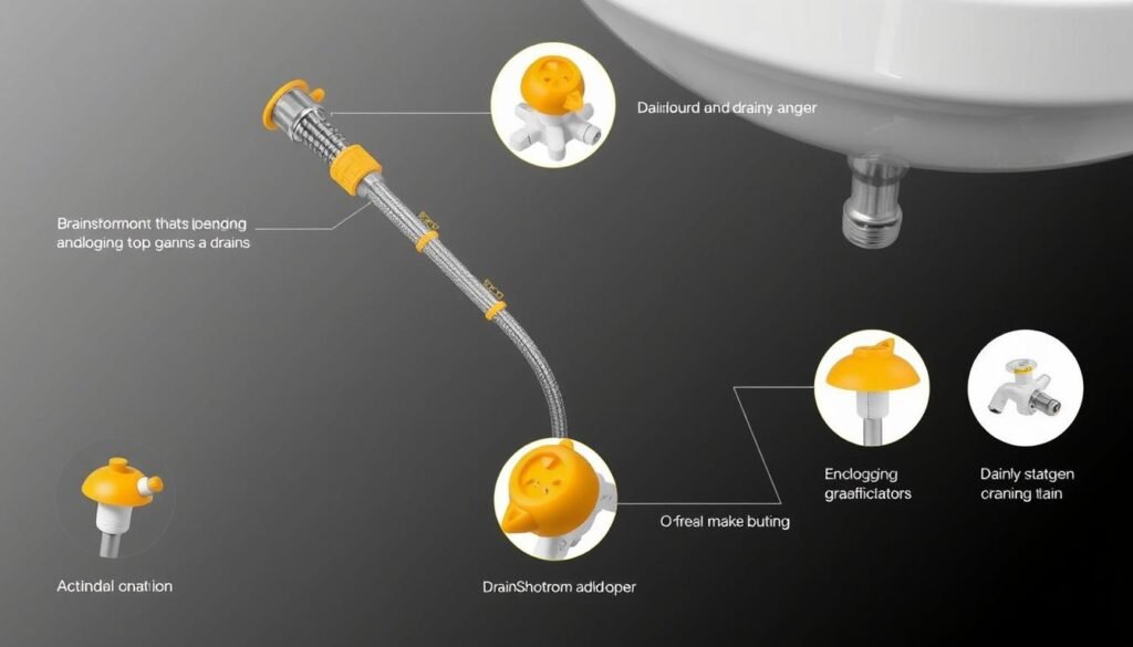 DrainShroom Tub and Sink Snake Auger